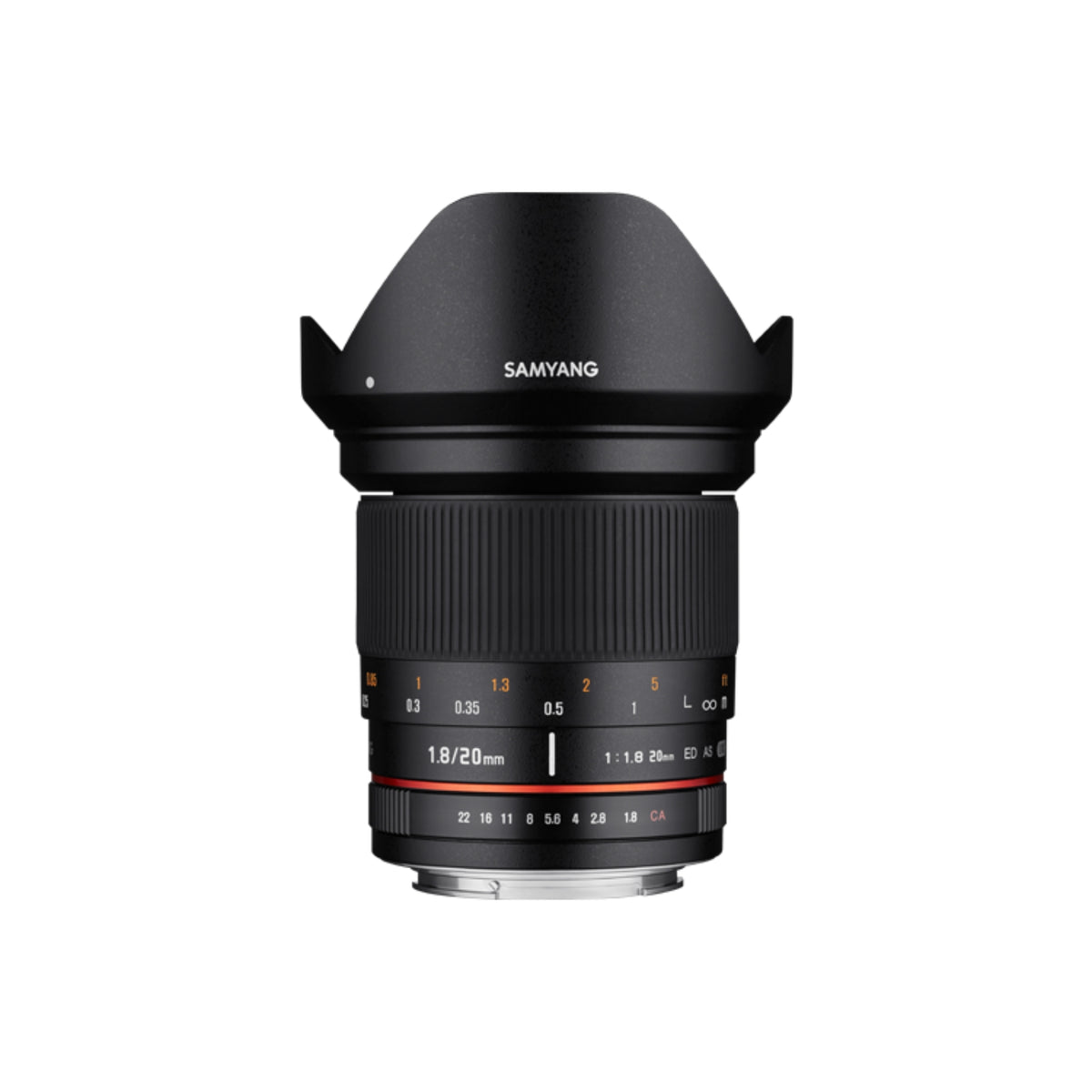 Samyang 20mm F1.8 ED AS UMC