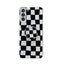 Checkerboard Mobile Phone Case Bracket Soft Shell Protection Cover - MyMobile