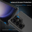 Shockproof Robot Armor Hard Plastic Case with Belt Clip for Samsung Galaxy S23 Ultra