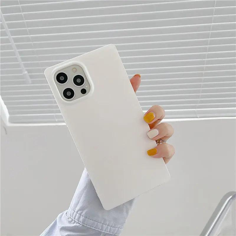 Laser Silk Pattern Square Phone Case - MyMobile