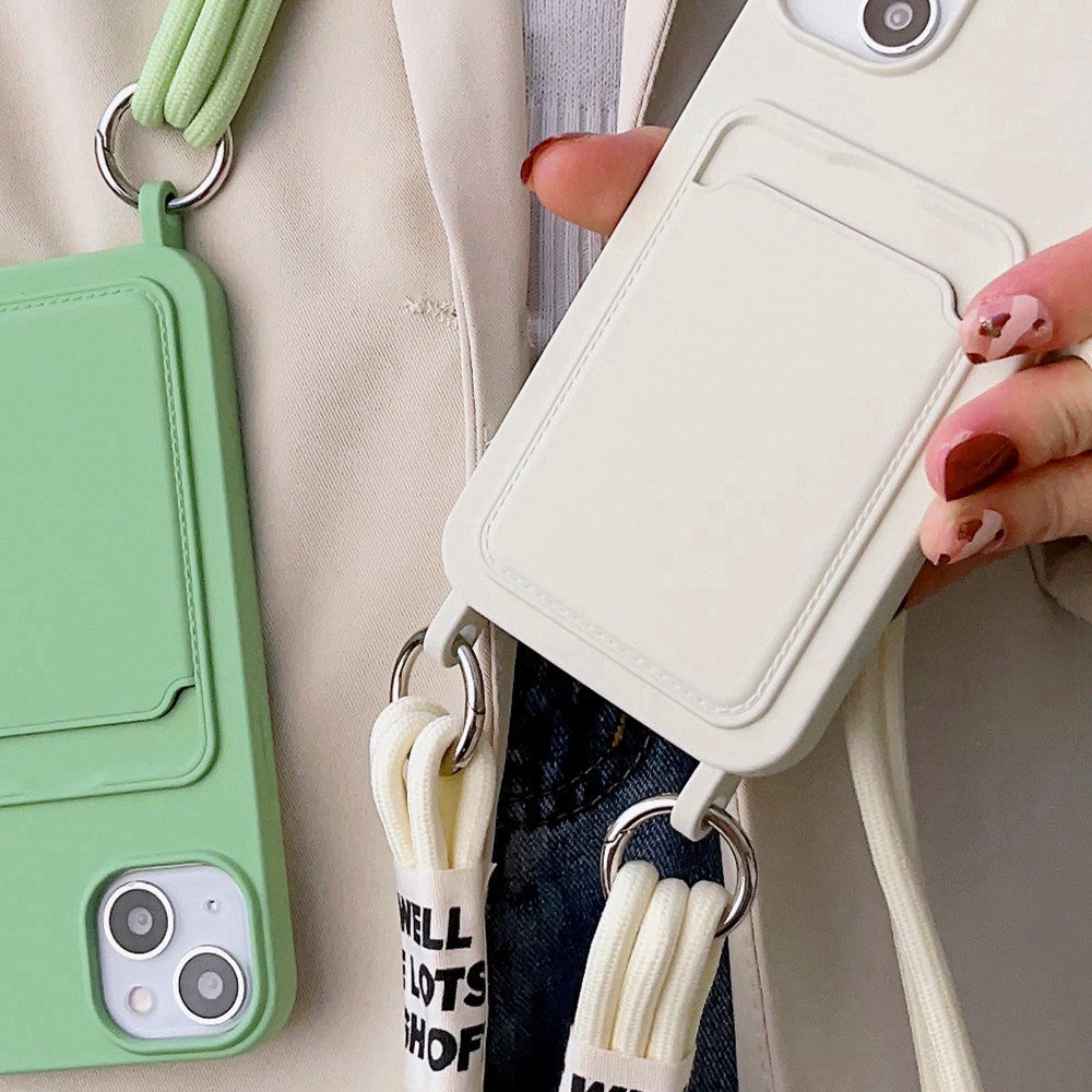 Phone Case With Detachable Lanyard For iPhone 15