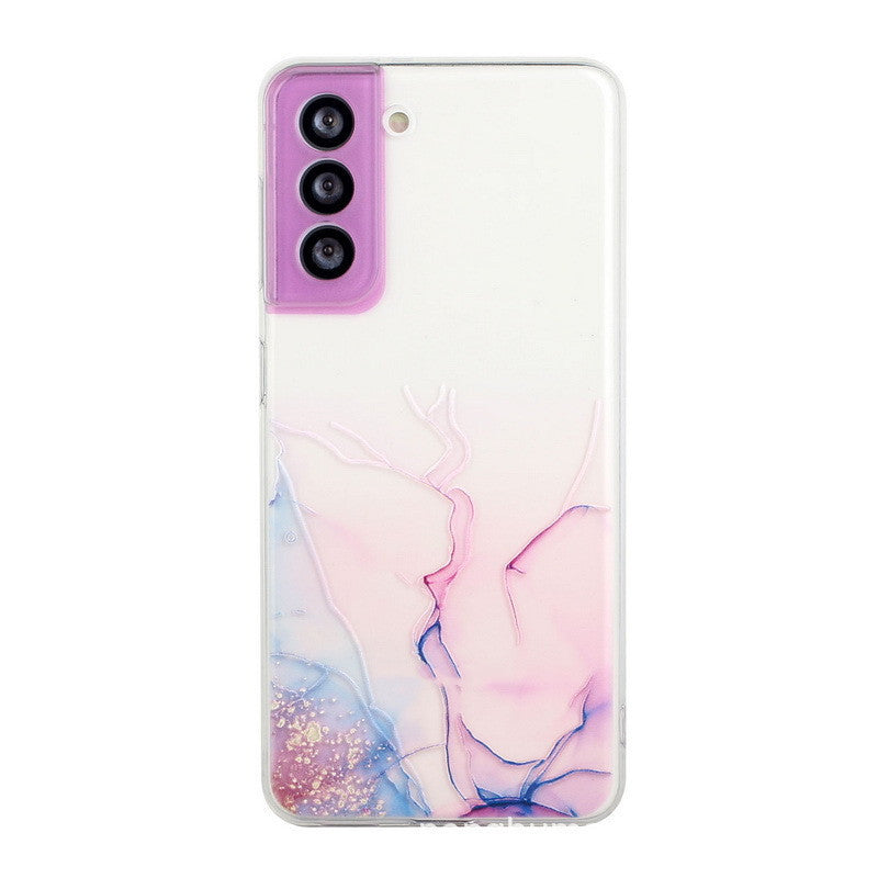 Mobile Phone Shell Series Transparent Marble Printing - MyMobile