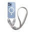 Magnetic One-piece Lanyard Crossbody Shoulder Transparent Phone Case FOr iPhone 15