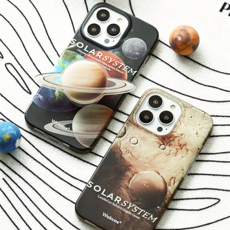 Planet Phone Case Couples Suitable For 13pro Holder Case Online Only