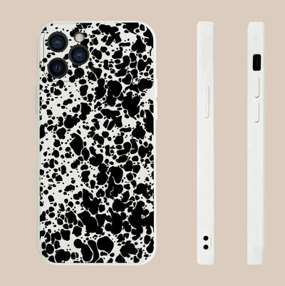 Liquid Silicone Splash Phone Protective Case For iPhone 14