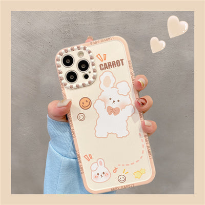 Rabbit Radish Bracket Cartoon Mobile Phone Case - MyMobile