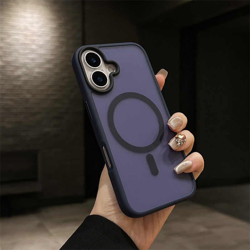 Skin Friendly Matte Magnetic Phone Case For iPhone 16