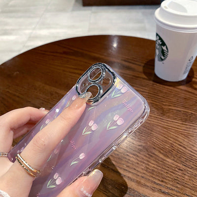 Colorful Laser Shell For Phone Case For iPhone 15