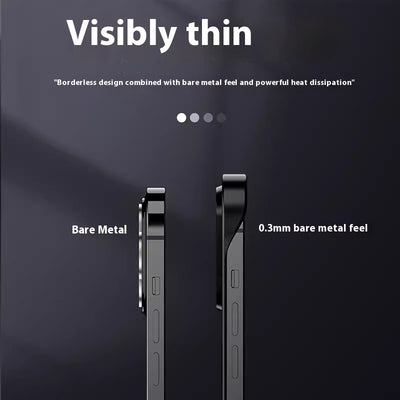 Frosted Frameless Magnetic Magsafe Phone Case Ultra-thin PC Protective Case For iPhone 16