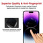 kinglas Tempered Glass Screen Protector For iPhone 16 Plus / 15 Plus / 15 Pro Max
