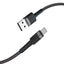 iQuick Braided USB-C to USB-A Fast Charging Cable 0.3M for iPhone 15 16 Series