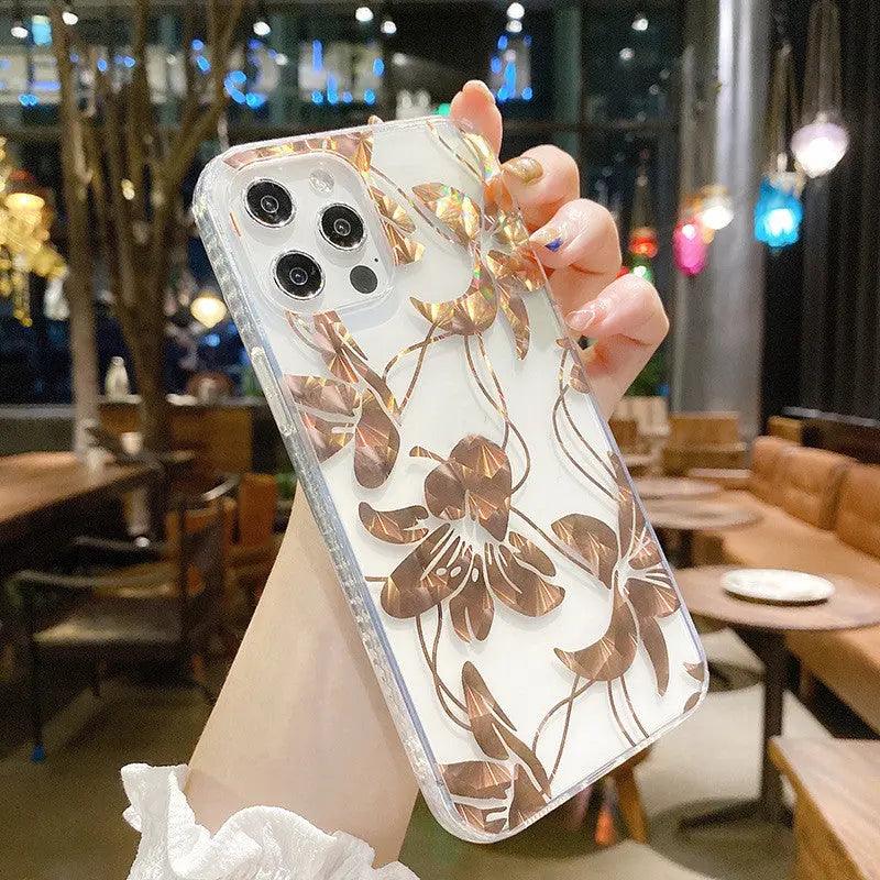 Electroplating Printing Creative Silicone Phone Case - MyMobile