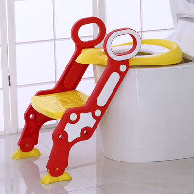 Children's stepped toilet toilet ladder