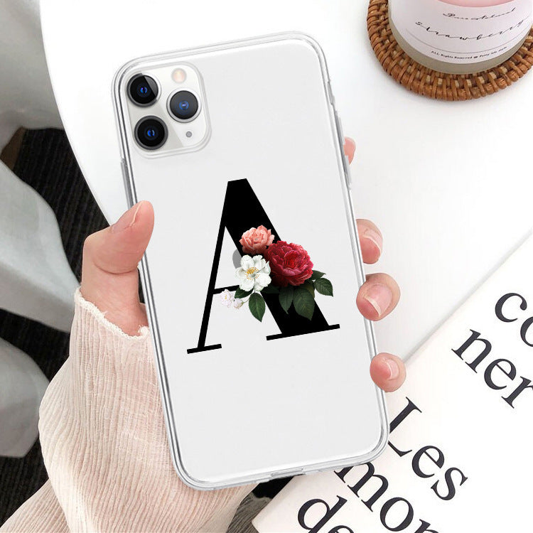 Flower alphabet mobile phone case - MyMobile