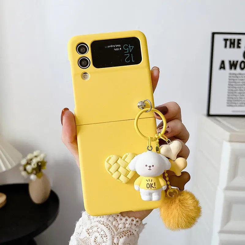 Mobile Phone Shell Doll Hair Ball Diamond Love Online Only