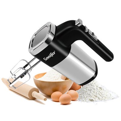 5 Speeds Electric Food Mixer Hand Blender Dough Blender Egg Beater Hand Mixer For Kitchen