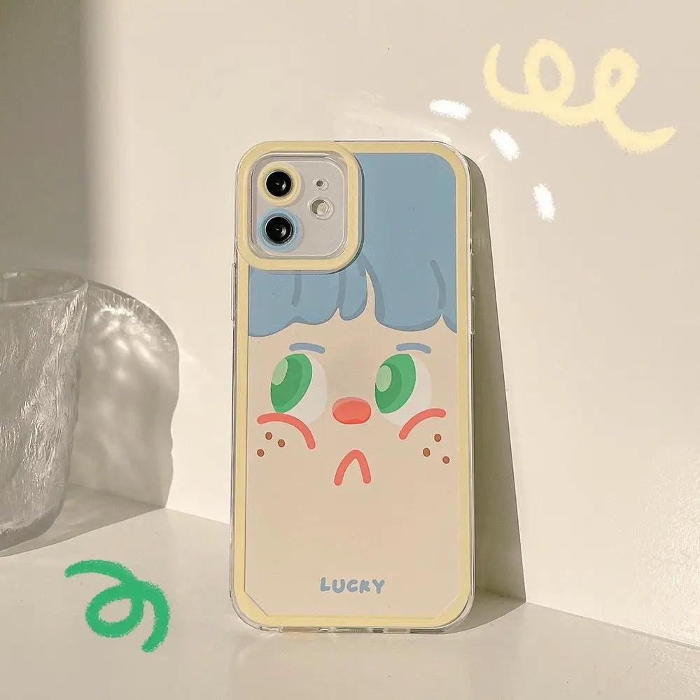 Creative Cartoon Printed Silicone Phone Case - MyMobile