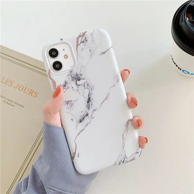 Creative marble mobile phone case Online Only