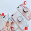 Frosted Marble Bracket Mobile Phone Shell - MyMobile