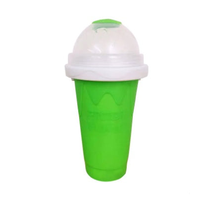 One Pinch Into An Slushy Cup, Shake The Smoothie Cup, And The Second Fast Cooling Cup