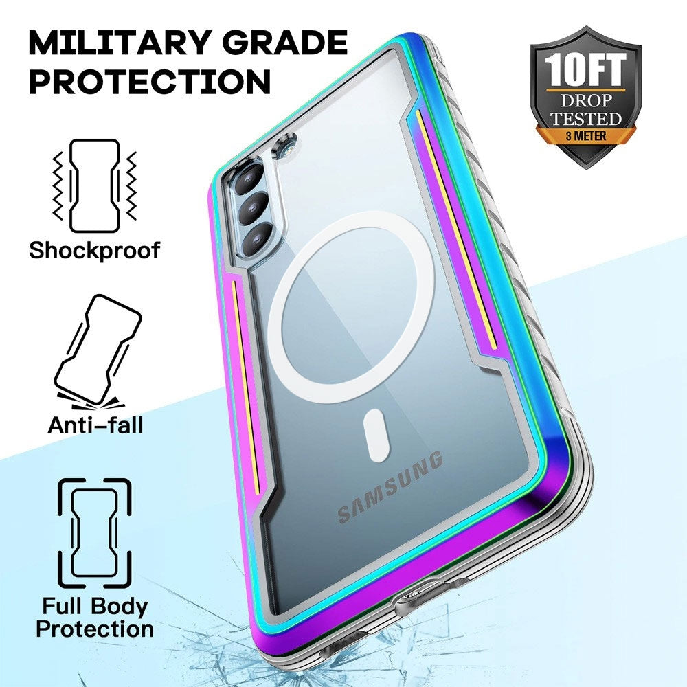 REDEFINE Shield Shockproof Heavy Duty Armor Case Cover With Magnetic Ring for Samsung Galaxy S24 Plus