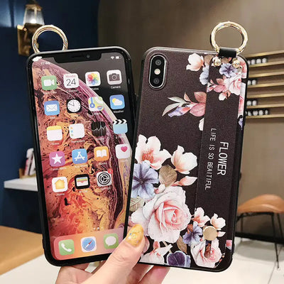 Chinese style peony mobile phone case Online Only