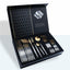 24 Piece Set Of 304 Stainless Steel Knife Gift Box - MyMobile