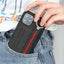 Mobile phone case with leather wrist strap - MyMobile