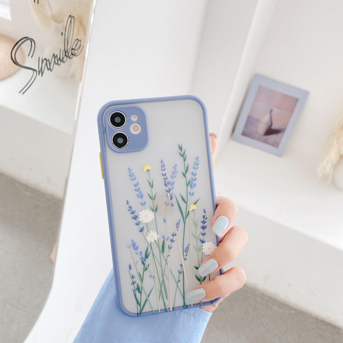 Lavender flower case For iPhone 12, 13, 14 - MyMobile