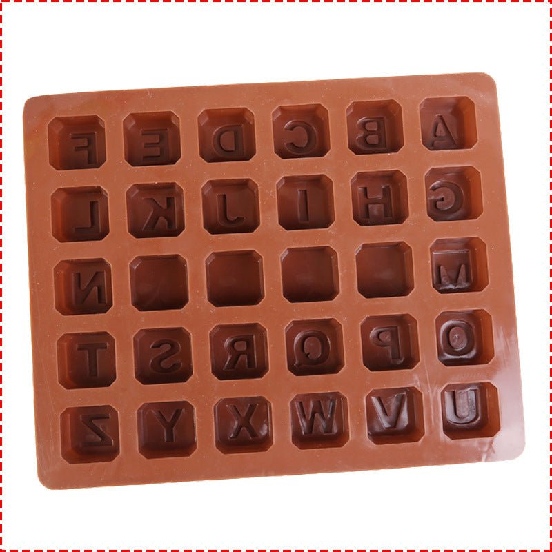 26 capital letter shape silicone mold - MyMobile