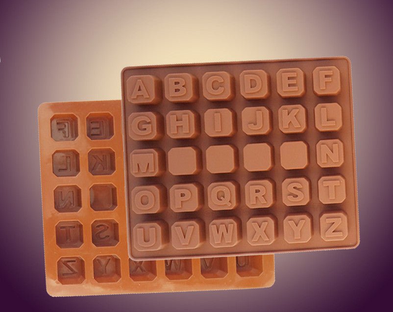 26 capital letter shape silicone mold - MyMobile