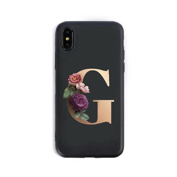 26 English Alphabet Silicone Phone Cases For iPhone 14 - MyMobile