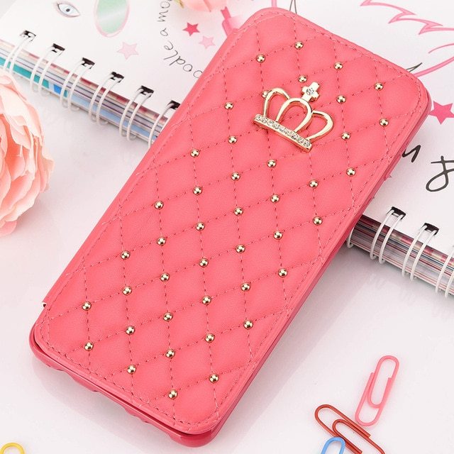 Crown Card Leather Case for Samsung Galaxy S10