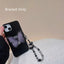 Butterfly Bracket Phone Case With Chain For iPhone 14