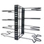 8 Tiers Iron Storage Racks Kitchen Organizer Shelf Holder Black Drain Rack Drying For Sink For Tableware Kitchen Organizer