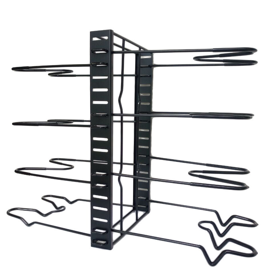 8 Tiers Iron Storage Racks Kitchen Organizer Shelf Holder Black Drain Rack Drying For Sink For Tableware Kitchen Organizer