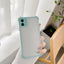 Skin Feel Frosted Mobile Phone Case Fine Hole Four Corners Anti-drop Color Mobile Phone Case - MyMobile