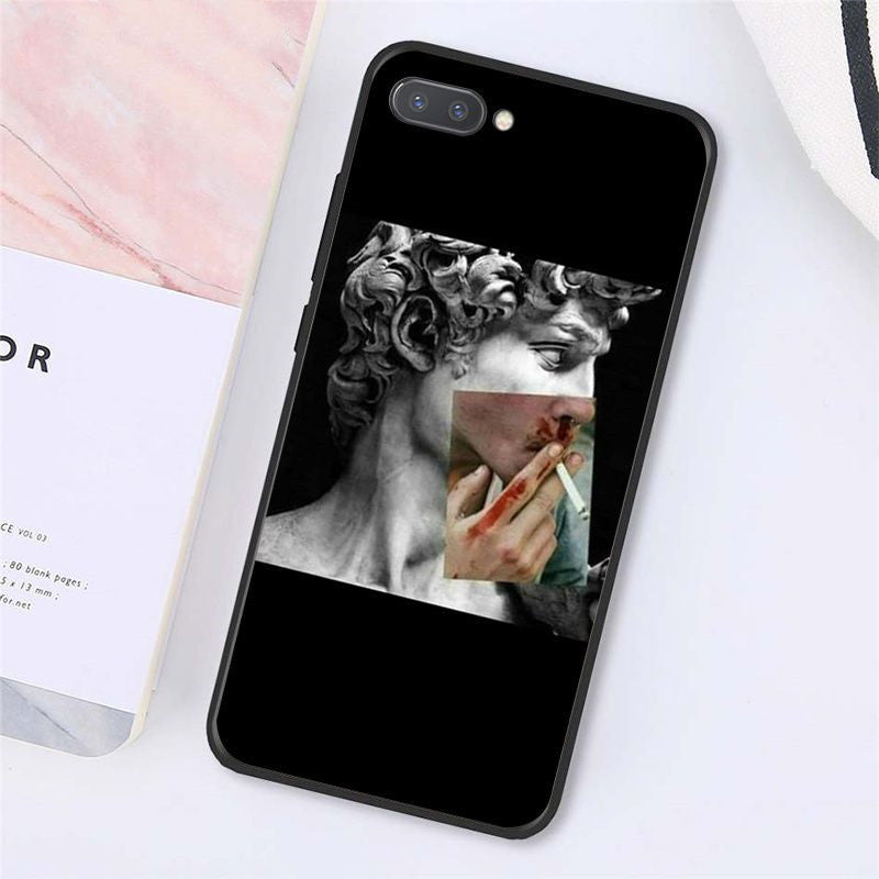 Retro oil painting virgin mobile phone case For Mate 30