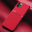 Compatible With Apple, Car Magetic Leather Texture Case For iPhone 14