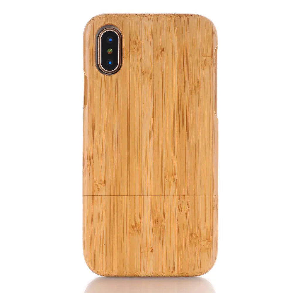 Two-stage wooden mobile phone case Online Only