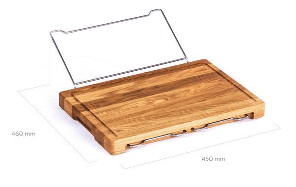 Vegetable Kitchen Cutting Board With Trays Storage Box Smooth Multifunction Practical Fruit Meat Bamboo Food Chopping Board