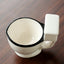 Creative Toilet Mug Ceramic Coffee Mugs with Handgrip Funny Gag Gift Tea Cup