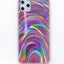 Rainbow Pattern Jelly Shell For iPhone 14