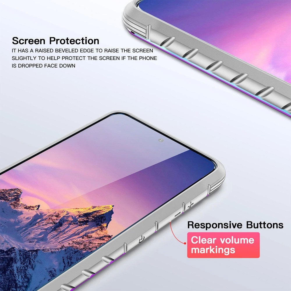REDEFINE Shield Shockproof Heavy Duty Armor Case Cover With Magnetic Ring for Samsung Galaxy S24 Plus