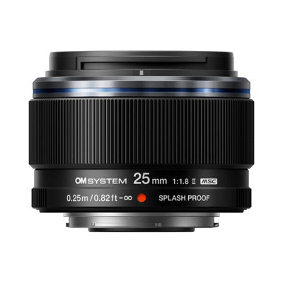 OM System M.Zuiko Digital 25mm F1.8 II (Black)