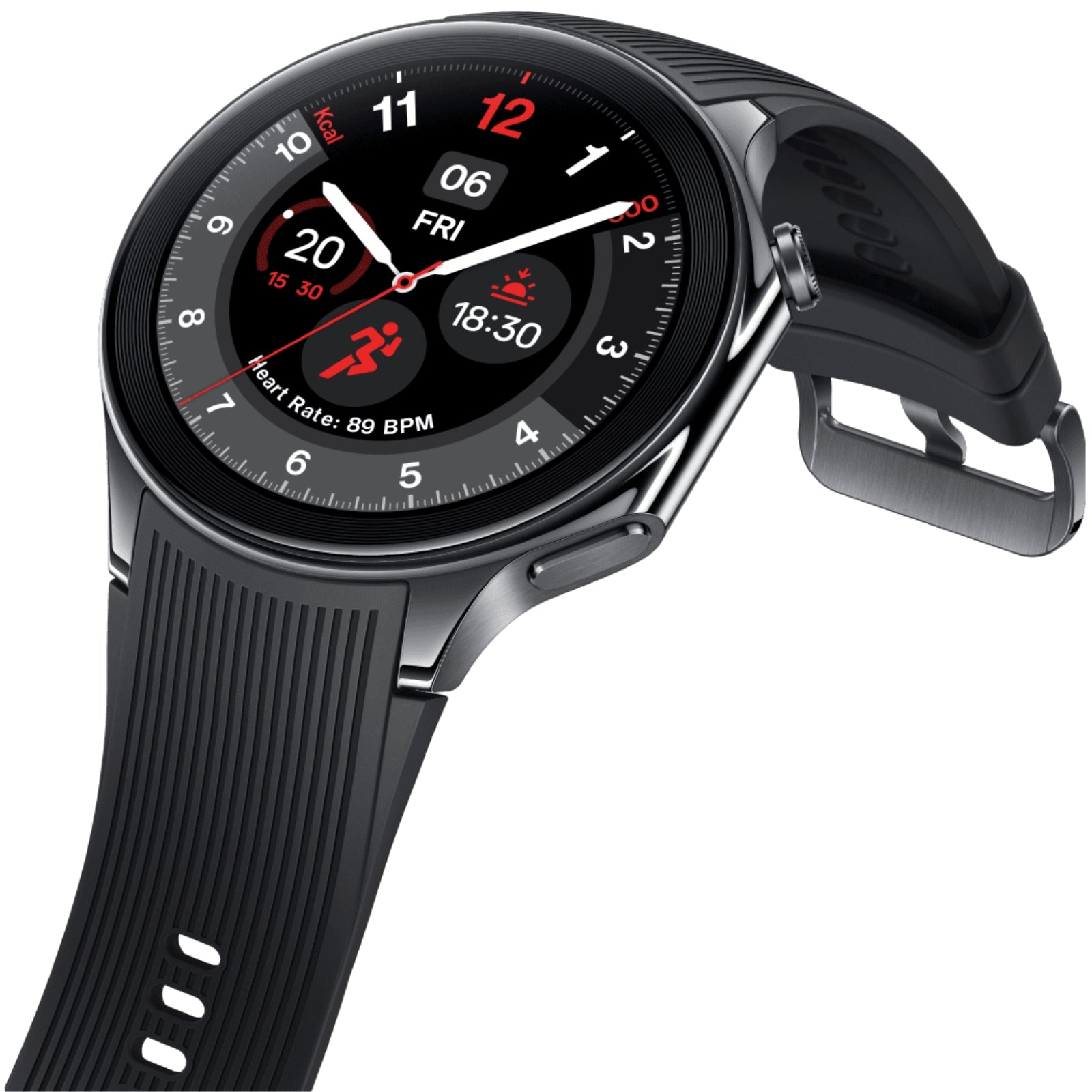 One Plus Watch 2 OPWWE231 Black Steel - MyMobile