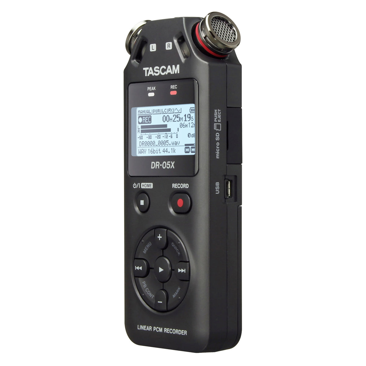 Tascam DR-05X Handheld Digital Audio Recorder