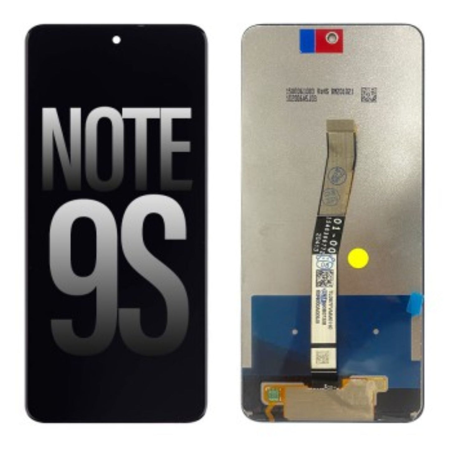 BQ7 LCD Screen Repair for Xiaomi Redmi Note 9S (As the same as service pack, but not from official Xiaomi)