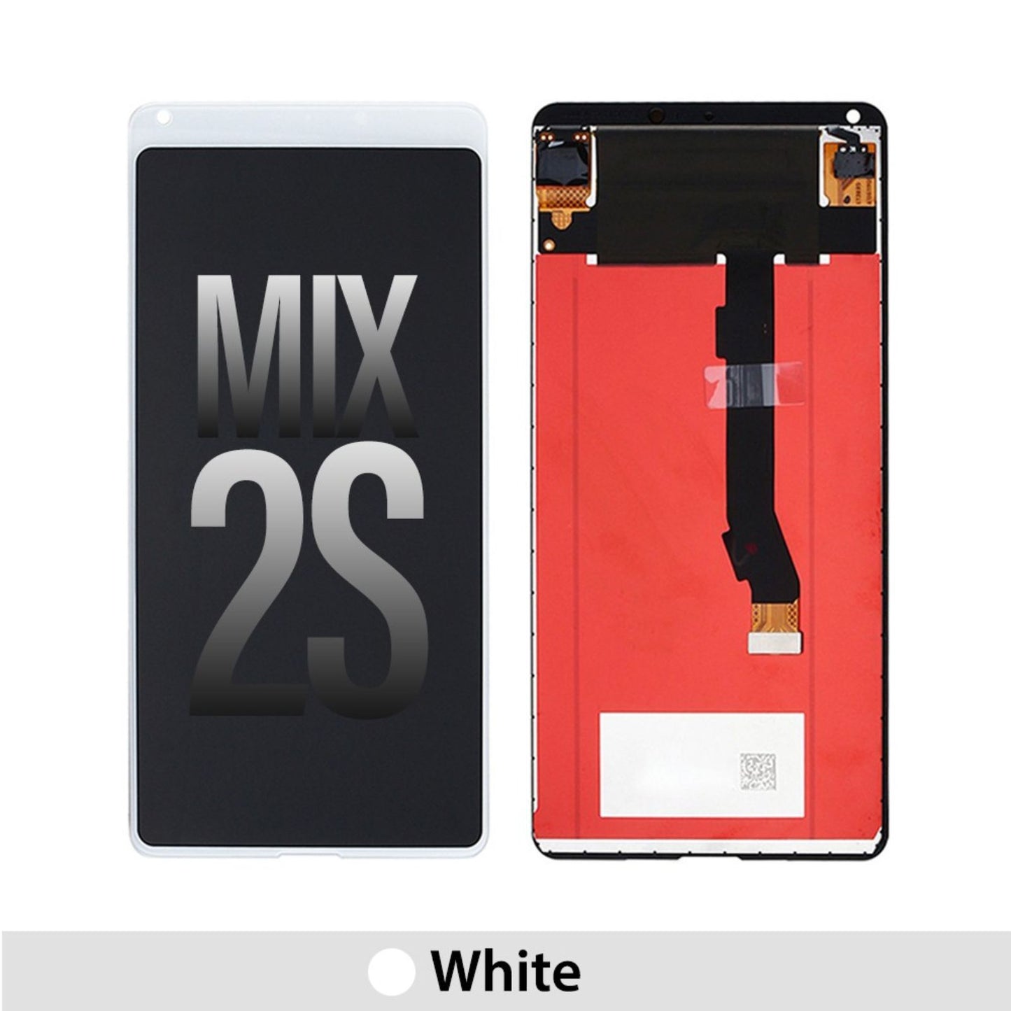 REFURB LCD Screen Repair for Xiaomi Mi Mix 2S-White