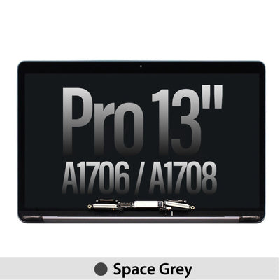 AMPLUS Complete LCD Display Assembly for MacBook Pro 13 A1706 A1708 (Late 2016-Mid 2017)-Space Grey